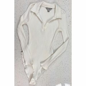 Miss Selfridge Ribbed Bodysuit